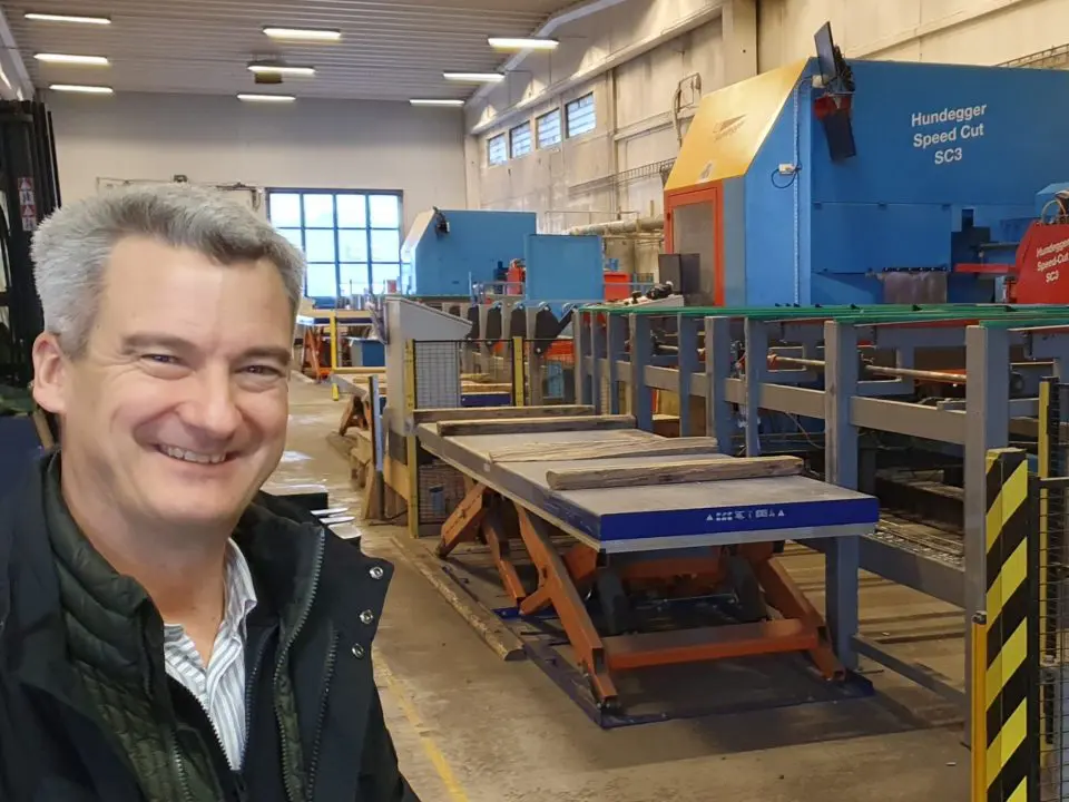 Bildet viser Brede Bredesen Opset på fabrikken